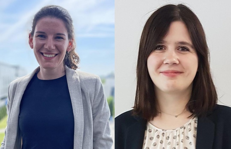 Jeannette Jansen (li.) und Laura Klein, Fotos: privat