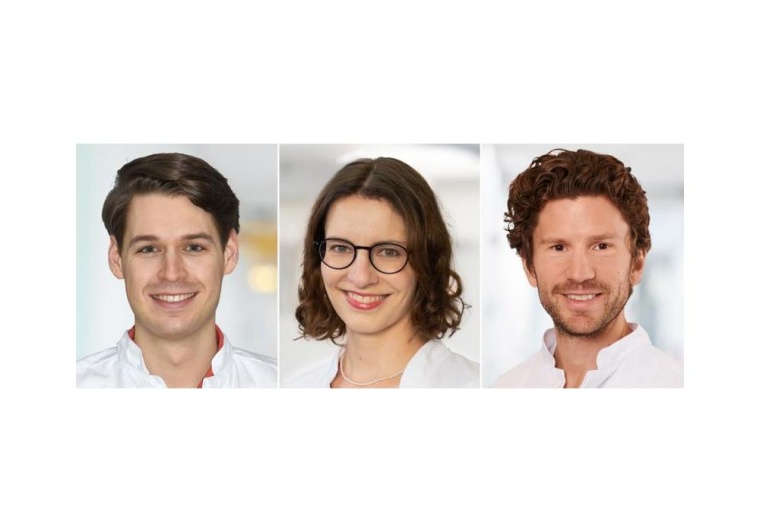 (v.l.) Dr. Moritz M. Hollstein, Klinik für Dermatologie, Venerologie und...