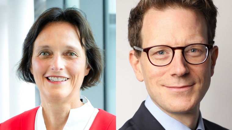 Prof. Dr. Iris F. Chaberny (links) und Prof. Dr. Roland Schmitt (rechts) Fotos:...