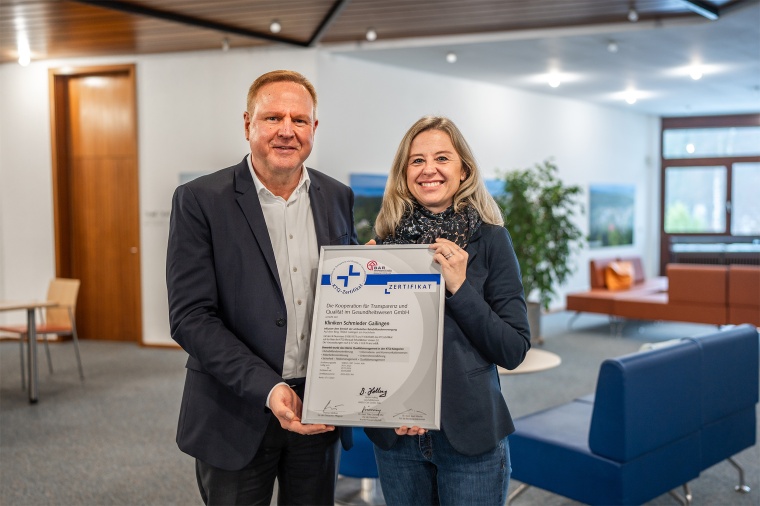 Jörg Krumm, Leiter des Qualitätsmanagements der Kliniken Schmieder sowie...