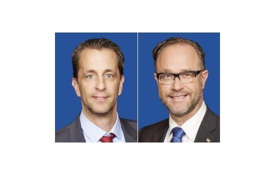 Prof. Dr. med. Alexander Zarbock und Prof. Dr. med. Oliver Sakowitz, Fotos:...