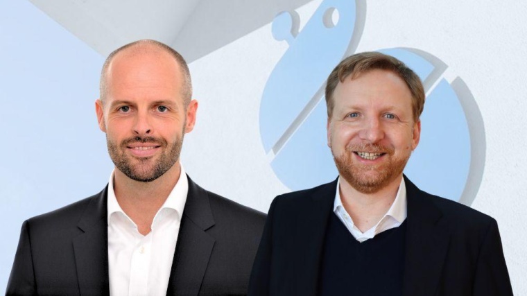 Die Geschäftsführung des Sana Klinikums Offenbach: Philipp Schlerkmann (l.)...