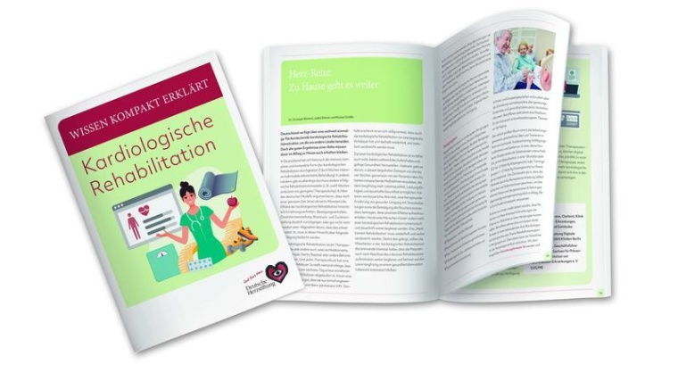 Ratgeber „Kardiologische Rehabilitation“, Foto: Deutsche Herzstiftung