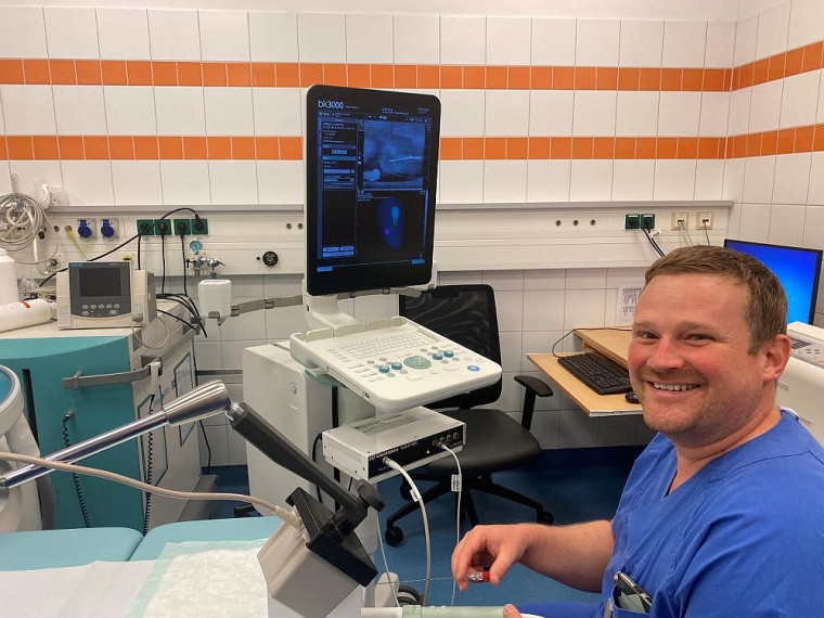 Bernd Wiegand, Oberarzt in der Klinik für Urologie und Robotische Chirurgie...