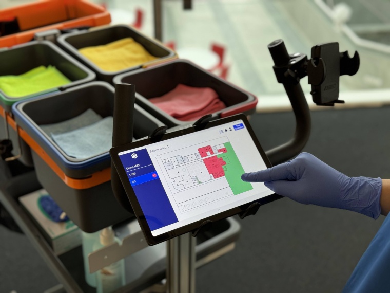 Der intelligente Reinigungsalgorithmus schafft Transparenz für alle...