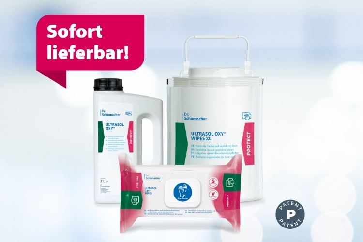 Sofort verfügbar und umfassend sporizid. Ultrasol Oxy: die hochwirksame...