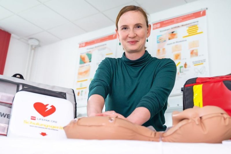 Laura Schmiljun vom DELH ist Initiatorin von First Aid Kids. Foto:...