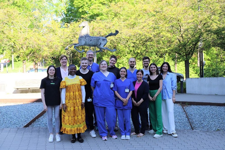 Zum Start der neuen Ausbildungsstation ULMINA Kids trafen sich die...