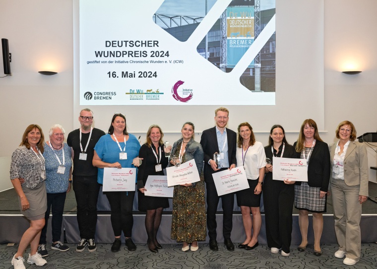 (v.l.n.r.) Anke Bültemann (Asklepios Klinik Harburg), Veronika Gerber...