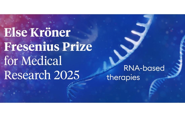 Key Visual zur Ausschreibung des Else Kröner Fresenius Preises für...