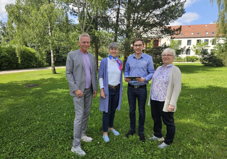 Forschungsteam des Projektes, v.l.n.r. Prof. Dr. Christian Pihl, Prof. Dr....