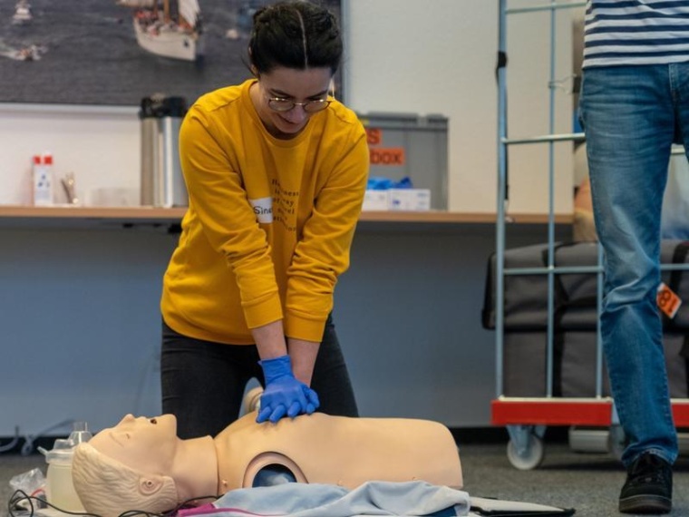 Eine Stellschraube, um die Reanimationsquoten zu erhöhen, ist die...