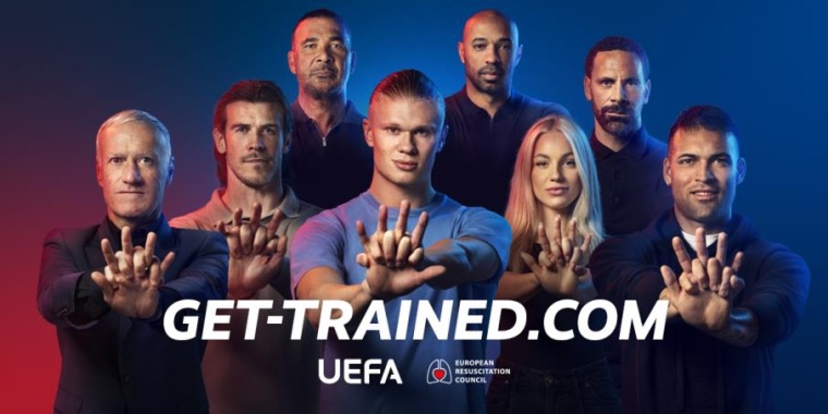 Beginn der EURO2024 am 14. Juni: Die Wiederbelebungs-Kampagne „Get Trained,...