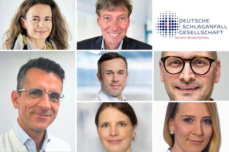 Haben mehr als zwei Jahre an der NIHSS-Schulungsplattform gearbeitet (v.o.l.):...