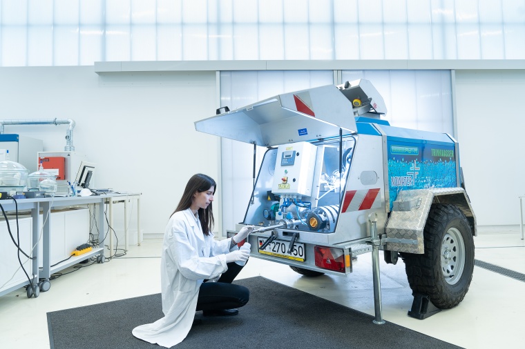 Projekt NOWATER Foto: Universität der Bundeswehr München