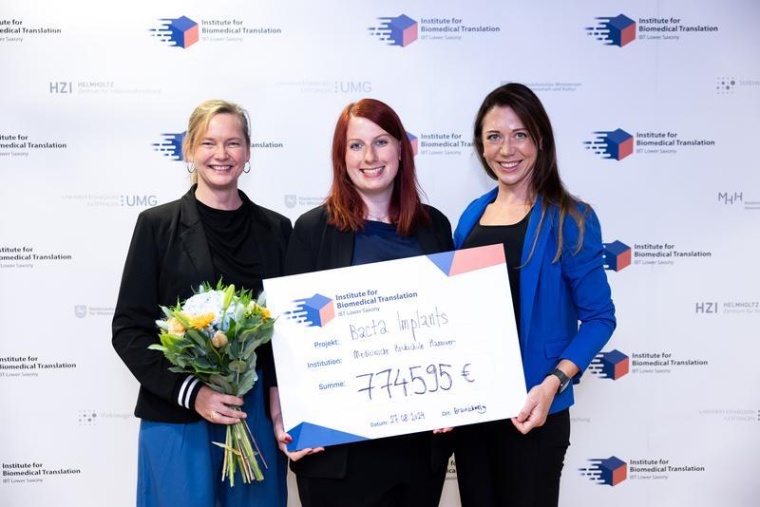 Freut sich über den Sieg beim IBT-Start-up-Wettbewerb: Das Team des...