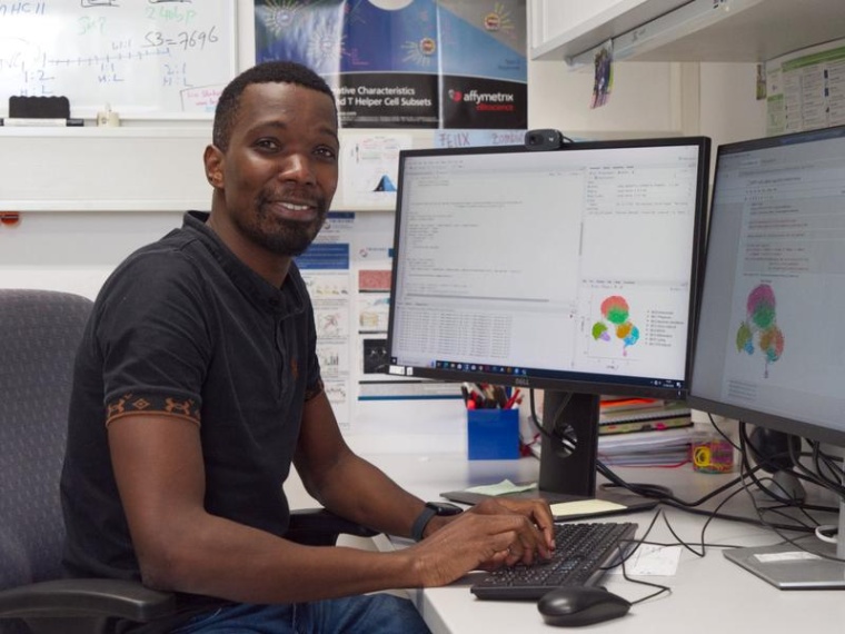 Dr. Felix Mulenge, Erstautor der Studie. Foto: TWINCORE, Grabowski