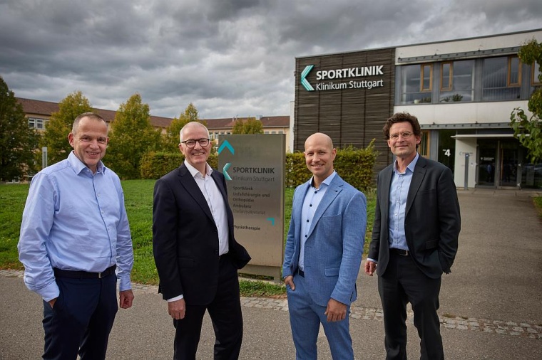 (v.l.): Dr. Patrik Reize und Prof. Christian Knop (Ärztliche Direktoren...