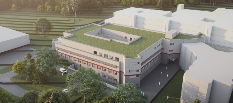 Das Klinikum Aschaffenburg, Foto: ash sander hofrichter architekten