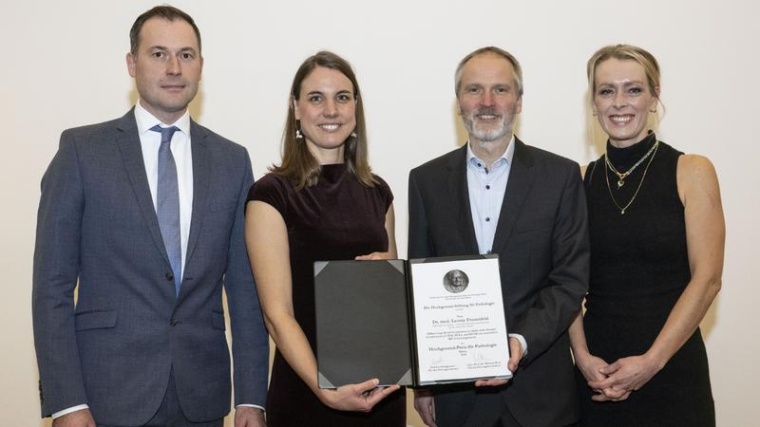 (v.l.n.r.): Andreas Hochgesand, Vorstandsvorsitzender der Hochgesand-Stiftung...