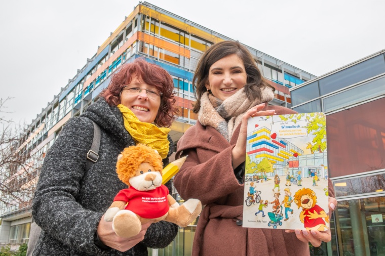 Illustratorin Anke Faust und Herausgeberin Julia Poll haben ein liebevoll...