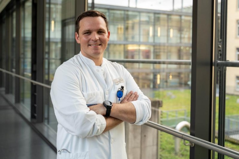 Dr. med. Jan-Steffen Pooth, Assistenzarzt und Notfallmediziner am Zentrum für...