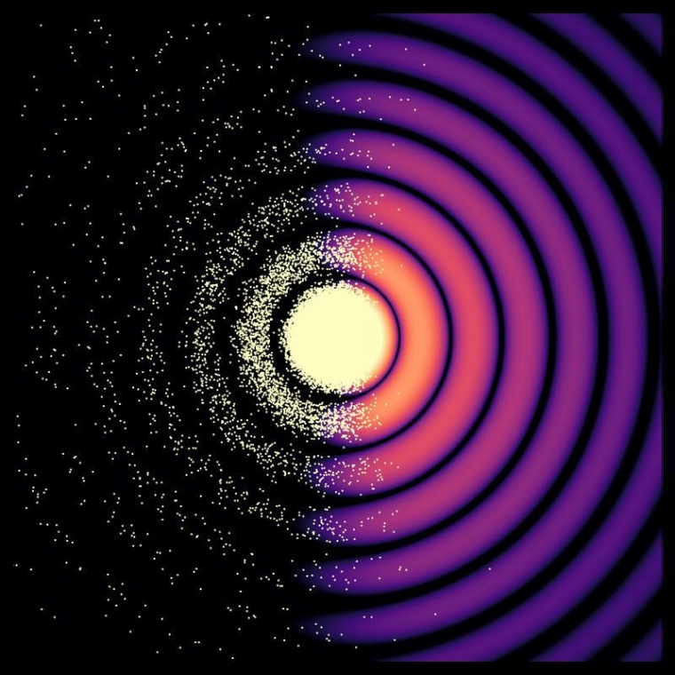 Transiente Resonanzen verstärken Röntenbeugungsbilder, Foto: Stephan Kuschel,...