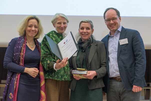 Auszeichnung zum Johannes-Wenner-Preis (v.l.): Laudatorin Prof. Angela...