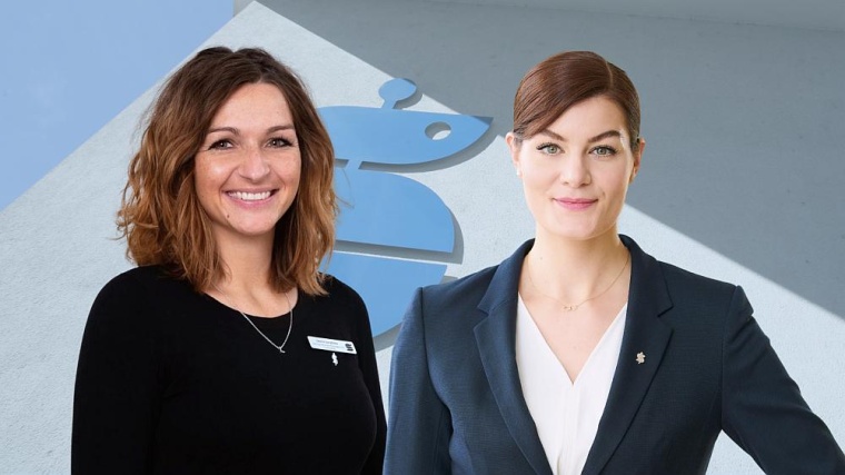 Neue Führungsspitze im Rheinland: Hannah Kador (r.) und Laura Zurybida, Foto:...