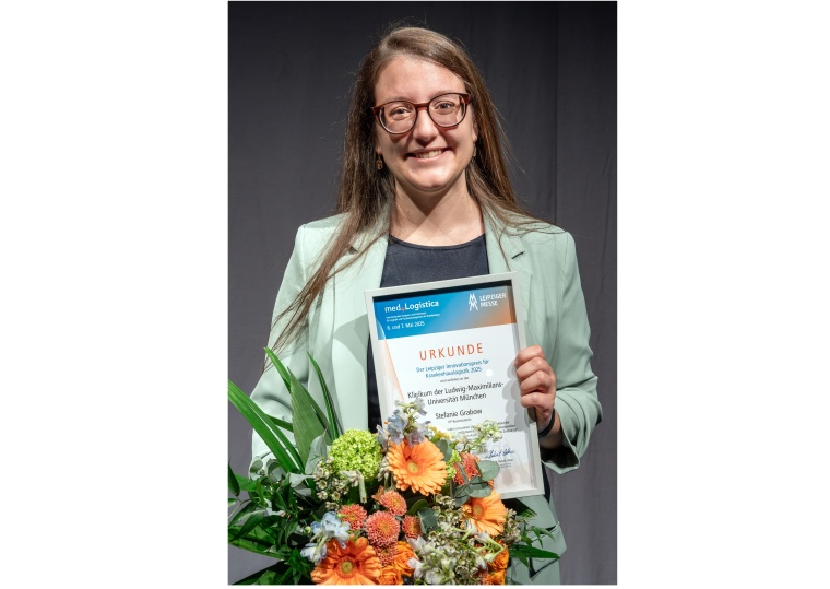 Preisträgerin Stefanie Grabow Foto: Leipziger Messe