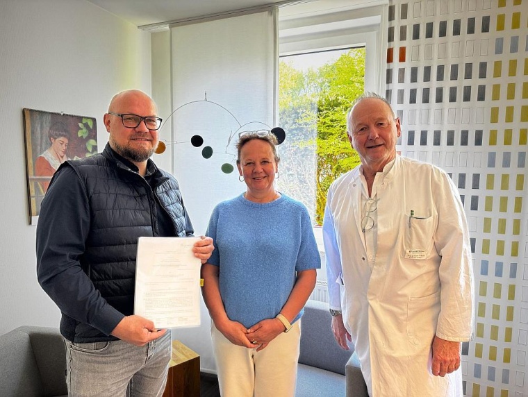 Heißen Priv.-Doz. Dr. Benjamin Waschki (links im Bild) herzlich willkommen:...