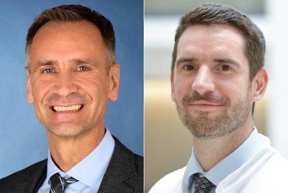 Michael Adamzik und Falk von Dincklage, Fotos: Universitätsklinikum Bochum...