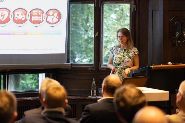 Die neue Ahnefeld-Stfitungsprofessorin Dr. Camilla Metelmann verstärkt die...