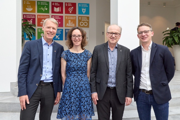 Die Sprecher von ImmunoSensation: (v. l.) Prof. Gunther Hartmann, Prof. Anja...