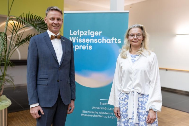 Antje Körner und Alexander Stahr erhalten Leipziger Wissenschaftspreis 2025