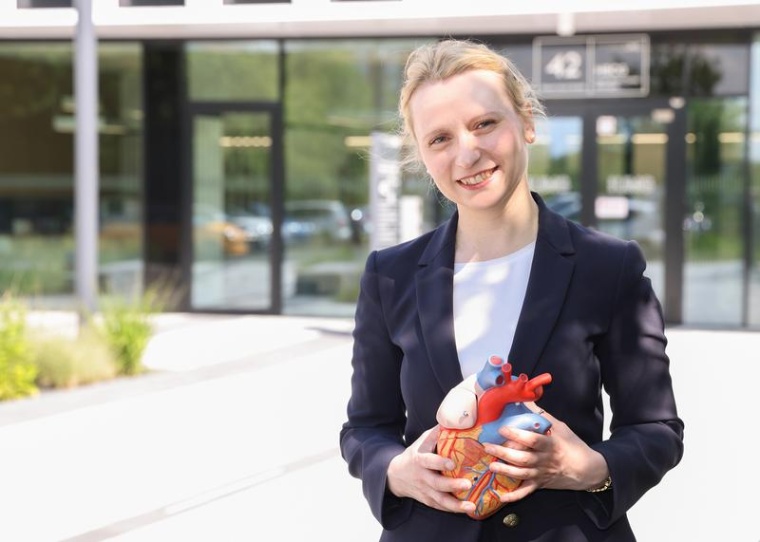 Prof. Dr. Constanze Schmidt, Direktorin der Klinik für Kardiologie und...