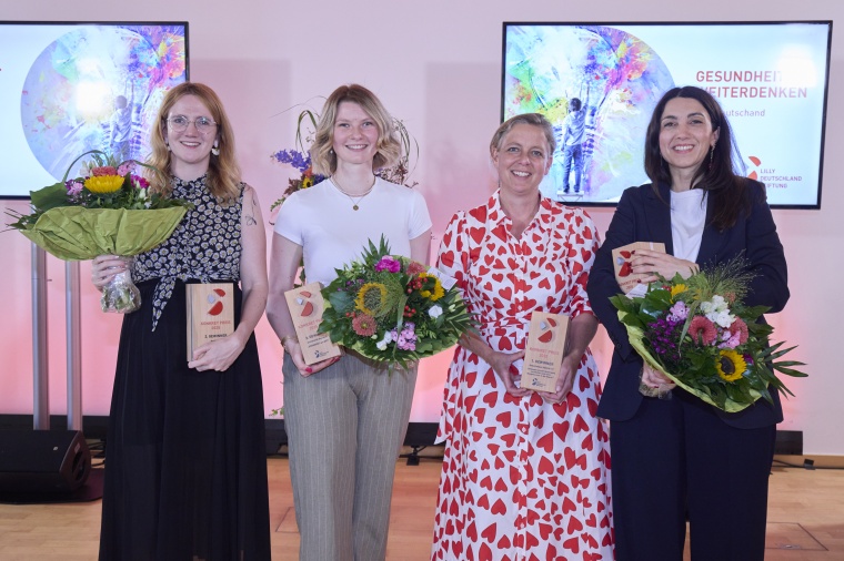 Die Preisträgerinnen des KONKRET-Preises 2025 der Lilly Deutschland Stiftung:...
