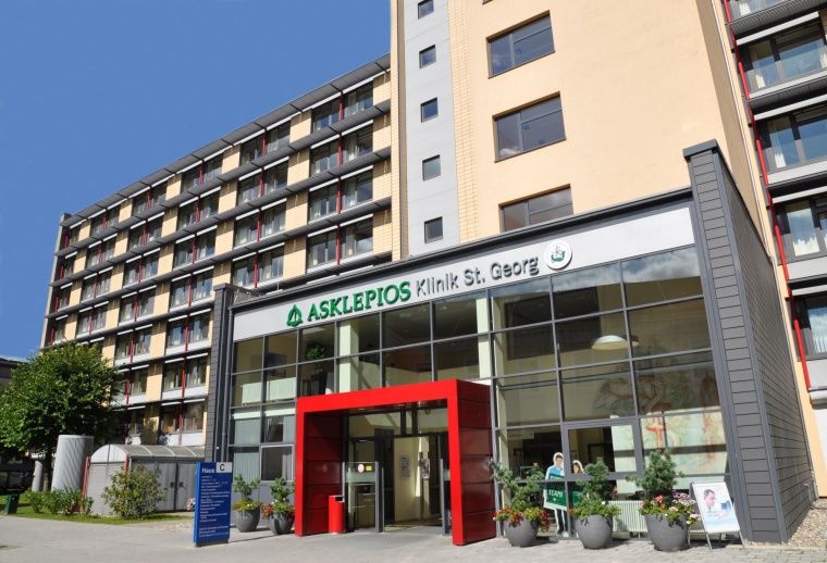 Im neunten Obergeschoss der Asklepios Klinik St. Georg entsteht eine Station...