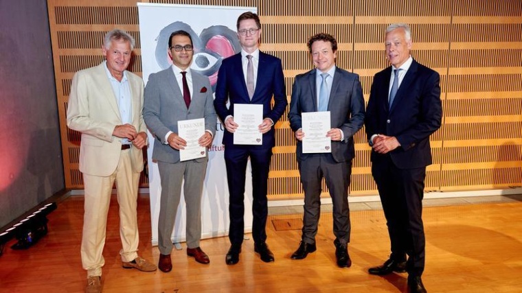 Prof. A. Welz, Vorsitzender Wiss-Beirat DSHF, Dr. med. F. Jebran, Klinik für...