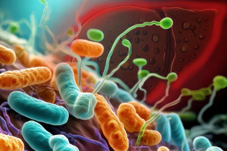 Die geschädigte Leber erhöht das Risiko für bakterielle Infektionen. Foto:...