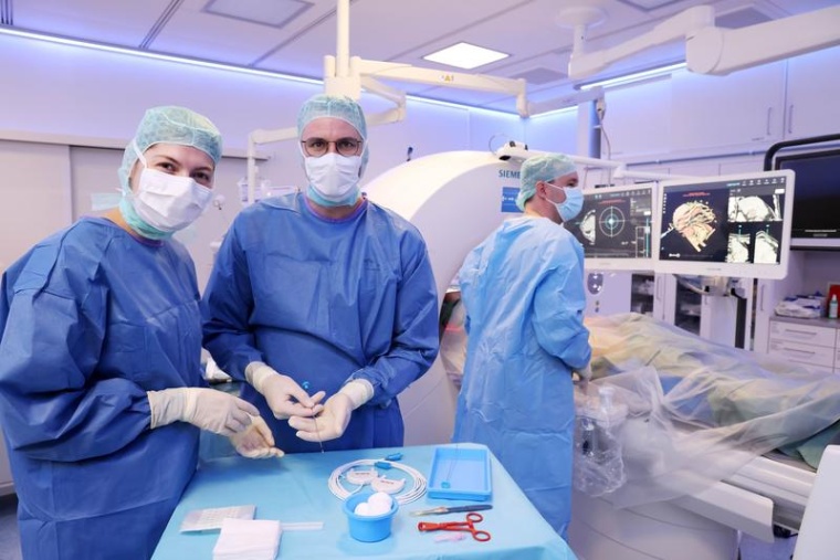 Die Elektrochemotherapie ist eine schonende Behandlungsmethode bei...