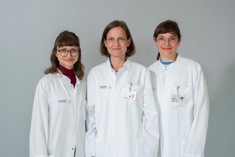 Das Dresdner AYA-Team: Theresa Müller, Dr. Judith Lohse, Dr. Katharina...