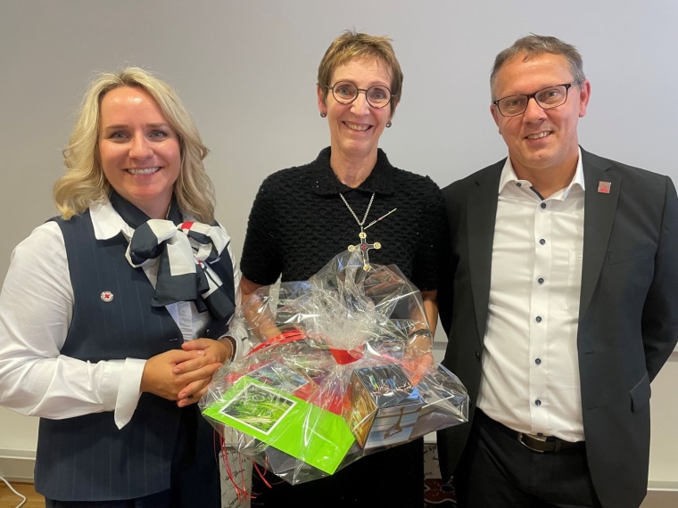 Von l. n.r.: Lucie Mehmed Hlavinova, Barbara Schmidt, Daniel Skroch, Foto:...