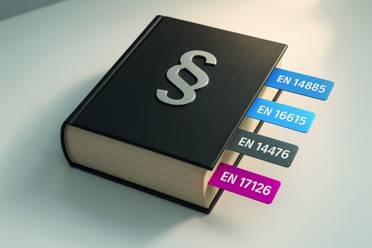 Europäische Normen regeln die Wirksamkeitsprüfung von Desinfektionsmitteln...