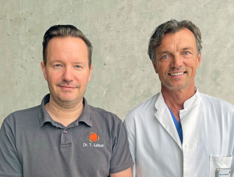 Dr. Tobias Leitsch links, Dr. Holger Steiger rechts, Foto: Alice-Hospital