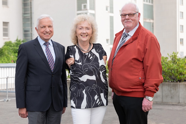 Margit Hudelmaier, Dieter Hackler (Vorsitzender), Heinz-Günter Dickel, Foto:...