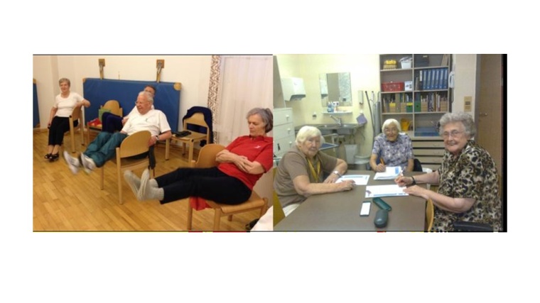 Mobilitäts- und Kognitionstraining. Foto: Bernhard Franzke