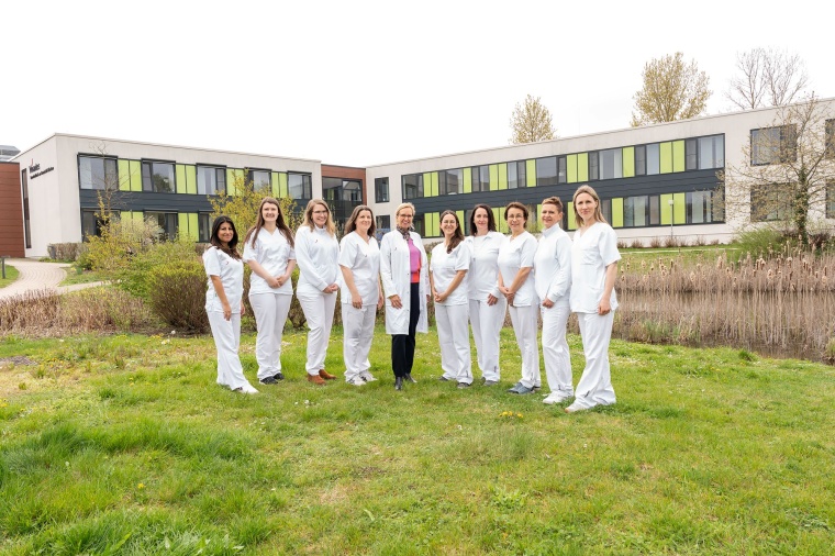 Das Team des Vivantes Zentrums für Ernährungsmedizin, Foto: Carolin Ubl/...