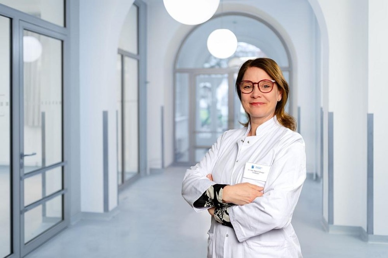 Dr. Maria Hufnagel, Chefärztin des Brustzentrums am Sana Klinikum Lichtenberg,...
