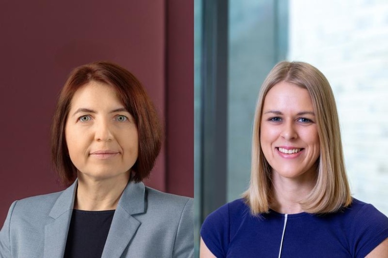 Prof. Dr. Olga Ramich (l.) und Beeke Peters, Foto: M. Reinhardt / C. Schrandt /...